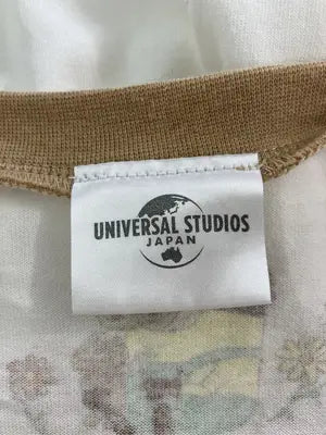 UNIVERSAL STUDIOS/ユニバーサルスタジオ/Tシャツ/カットソー/トップス/ホワイト/L