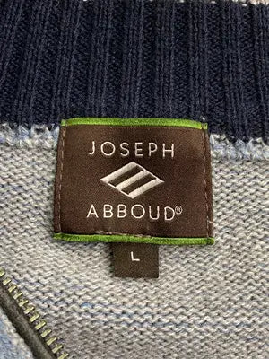 JOSEPH ABBOUD/ジョゼフアブード/ニット/セーター/トップス/ブルー/L