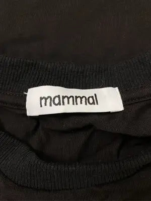 mammal/Tシャツ/カットソー/トップス/ブラック/F