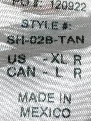 M.apparel/シャツ/ブラウス/トップス/ベージュ/XL