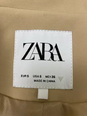ZARA/ザラ/テーラードジャケット/ジャケット/アウター/ベージュ/S