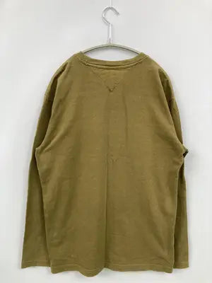 TOMMY JEANS/トミージーンズ/Tシャツ/カットソー/トップス/カーキ/S