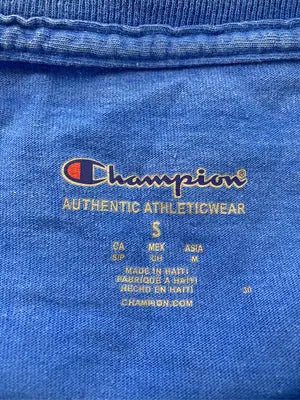 Champion/チャンピオン/Tシャツ/カットソー/トップス/ブルー/S
