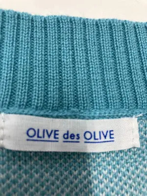 OLIVE des OLIVE/オリーブデオリーブ/ベスト/トップス/スカイブルー/F