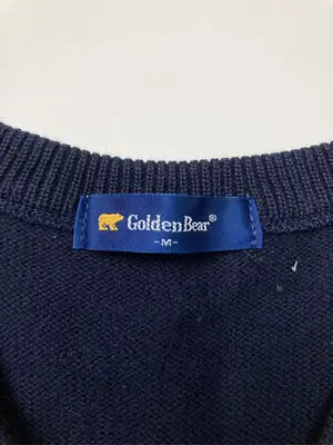 Golden Bear/ゴールデンベア/ニット/セーター/トップス/ネイビー/M