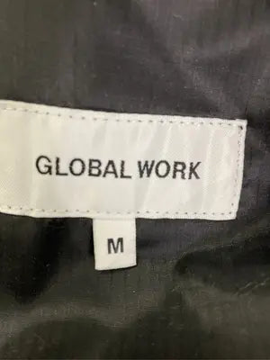 GLOBAL WORK/グローバルワーク/ノーカラーコート/ジャケット/アウター/ブラック/M