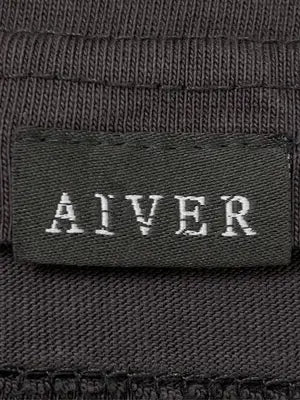 AIVER/アイバー/Tシャツ/カットソー/トップス/グレー/S
