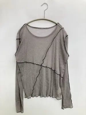 PALEMO STORE/Tシャツ/カットソー/トップス/シルバー/M