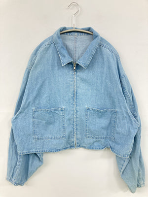 LAKOLE/ラコレ/シャツ/ブラウス/トップス/スカイブルー/M