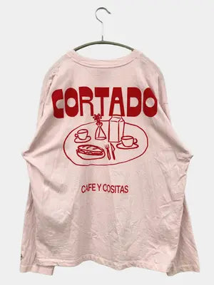ZARA/ザラ/Tシャツ/カットソー/トップス/ピンク/USA L