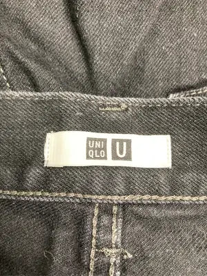 UNIQLO/ユニクロ/デニムパンツ/パンツ/ブラック/26 (66cm)