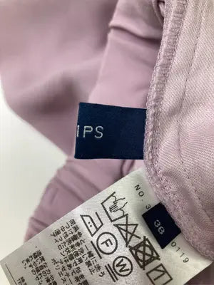 SHIPS/シップス/スラックス/パンツ/ピンク/36