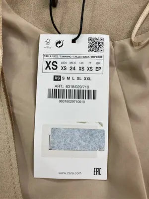 ZARA BASIC/ザラベーシック/その他アウター/ジャケット/アウター/ベージュ/XS
