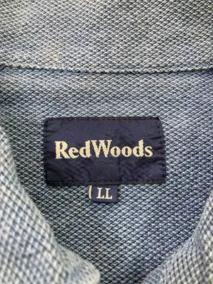 REDWOOD/シャツ/ブラウス/トップス/ブルー/LL