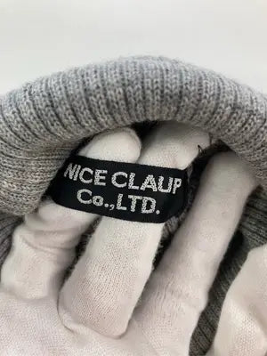 NICE CLAUP/ナイスクラップ/ニット/セーター/トップス/グレー