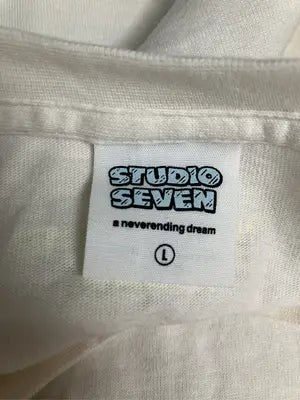 STUDIO SEVEN/スタジオセブン/Tシャツ/カットソー/トップス/アイボリー/L