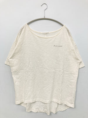 E hyphen world gallery peace/イーハイフンワールドギャラリーピース/Tシャツ/カットソー/トップス/ホワイト/F