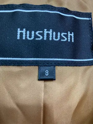 HushusH/ショートコート/ジャケット/アウター/ブラウン/3