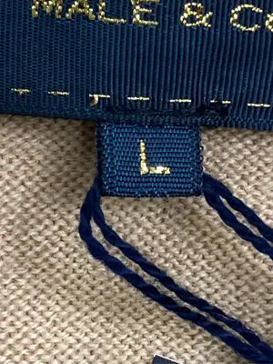 MALE & Co./ニット/セーター/トップス/ベージュ/L
