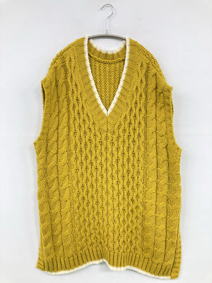 she mo shelly/シーモシェリー/ベスト/トップス/イエロー