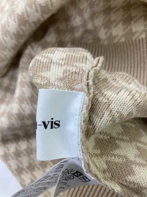 vis-a-vis/ヴィザヴィ/ニット/セーター/トップス/ベージュ/M