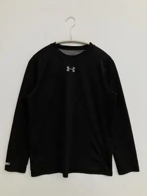 UNDER ARMOUR/アンダーアーマー/Tシャツ/カットソー/トップス/ブラック/YXL