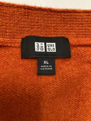 UNIQLO/ユニクロ/カーディガン/ボレロ/トップス/オレンジ/XL