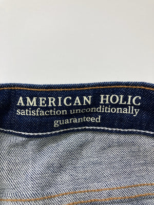 AMERICAN HOLIC/アメリカンホリック/デニムパンツ/パンツ/ネイビー/L