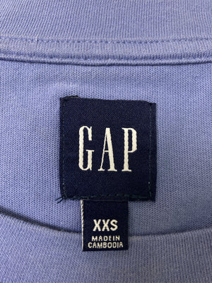 GAP/ギャップ/Tシャツ/カットソー/トップス/ブルー/XXS