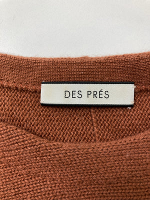 DES PRES/デプレ/ニット/セーター/トップス/ブラウン/S