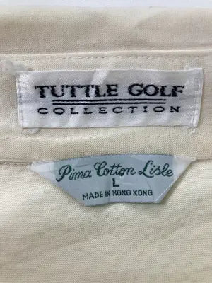 TUTTLE GOLF/ポロシャツ/トップス/アイボリー/L