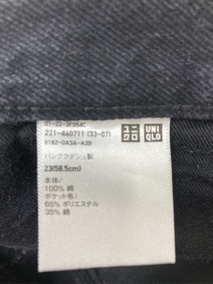UNIQLO/ユニクロ/デニムパンツ/パンツ/ブラック/23