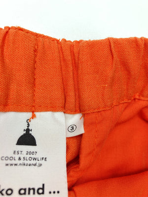 niko and .../ニコアンド/スラックス/パンツ/オレンジ/M