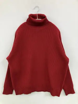 THE SHOP TK/ザショップティーケー/ニット/セーター/トップス/レッド/M