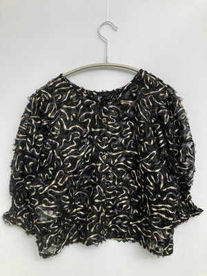 NICE CLAUP/ナイスクラップ/シャツ/ブラウス/トップス/ブラック/F