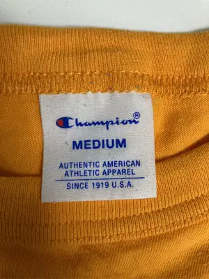 Champion/チャンピオン/Tシャツ/カットソー/トップス/オレンジ/M