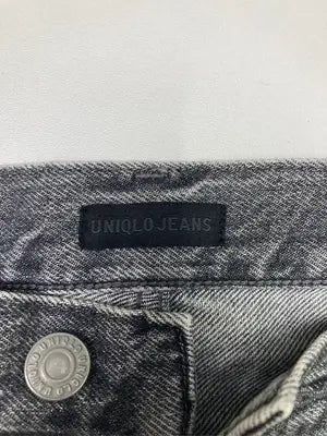 UNIQLO JEANS/ユニクロジーンズ/デニムパンツ/パンツ/グレー/24(61cm)