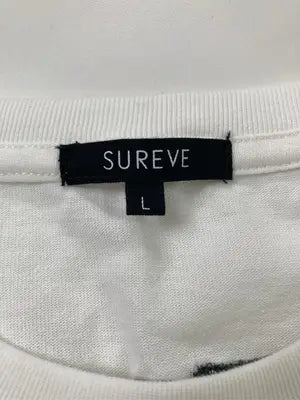 SUREVE/シュリーブ/Tシャツ/カットソー/トップス/ホワイト/L