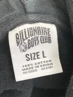 BILLIONAIRE BOYS CLUB/パーカー/トップス/ブラック/L