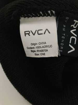RVCA/ルーカ/ニットキャップ/ビーニー/帽子/ブラック/ONE