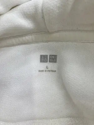 UNIQLO/ユニクロ/パーカー/トップス/ホワイト/L