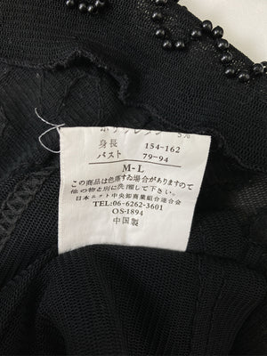 Variation/シャツ/ブラウス/トップス/ブラック/M-L