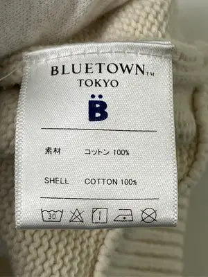 BLUETOWN/ニット/セーター/トップス/アイボリー/M