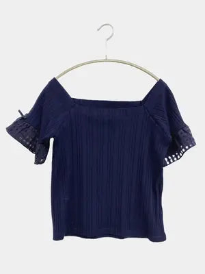 Allamanda/アラマンダ/Tシャツ/カットソー/トップス/ネイビー/38
