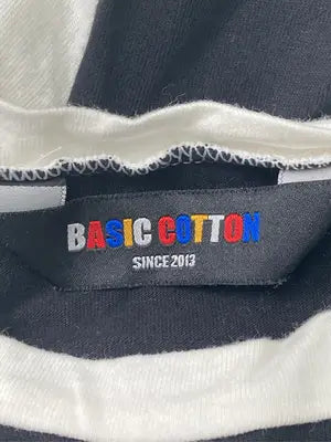 BASIC COTTON/ベーシックコットン/Tシャツ/カットソー/トップス/ブラック/F