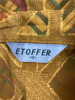 ETOFFER/シャツ/ブラウス/トップス/イエロー/9