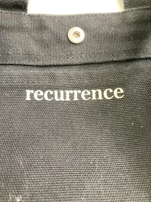 recurrence/トートバッグ/バッグ/ブラック