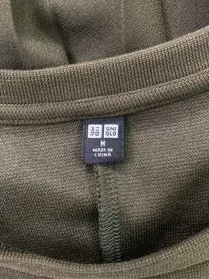 UNIQLO/ユニクロ/ワンピース/ワンピース/ドレス/カーキ/M
