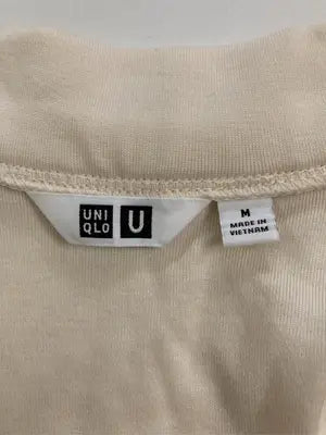 UNIQLO/ユニクロ/Tシャツ/カットソー/トップス/アイボリー/M