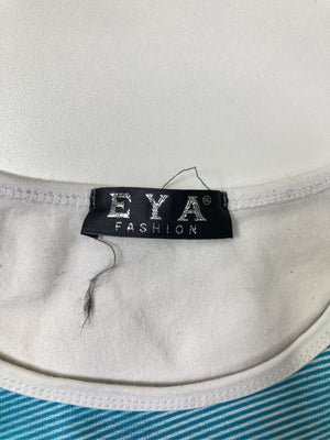 EYA/Tシャツ/カットソー/トップス/スカイブルー